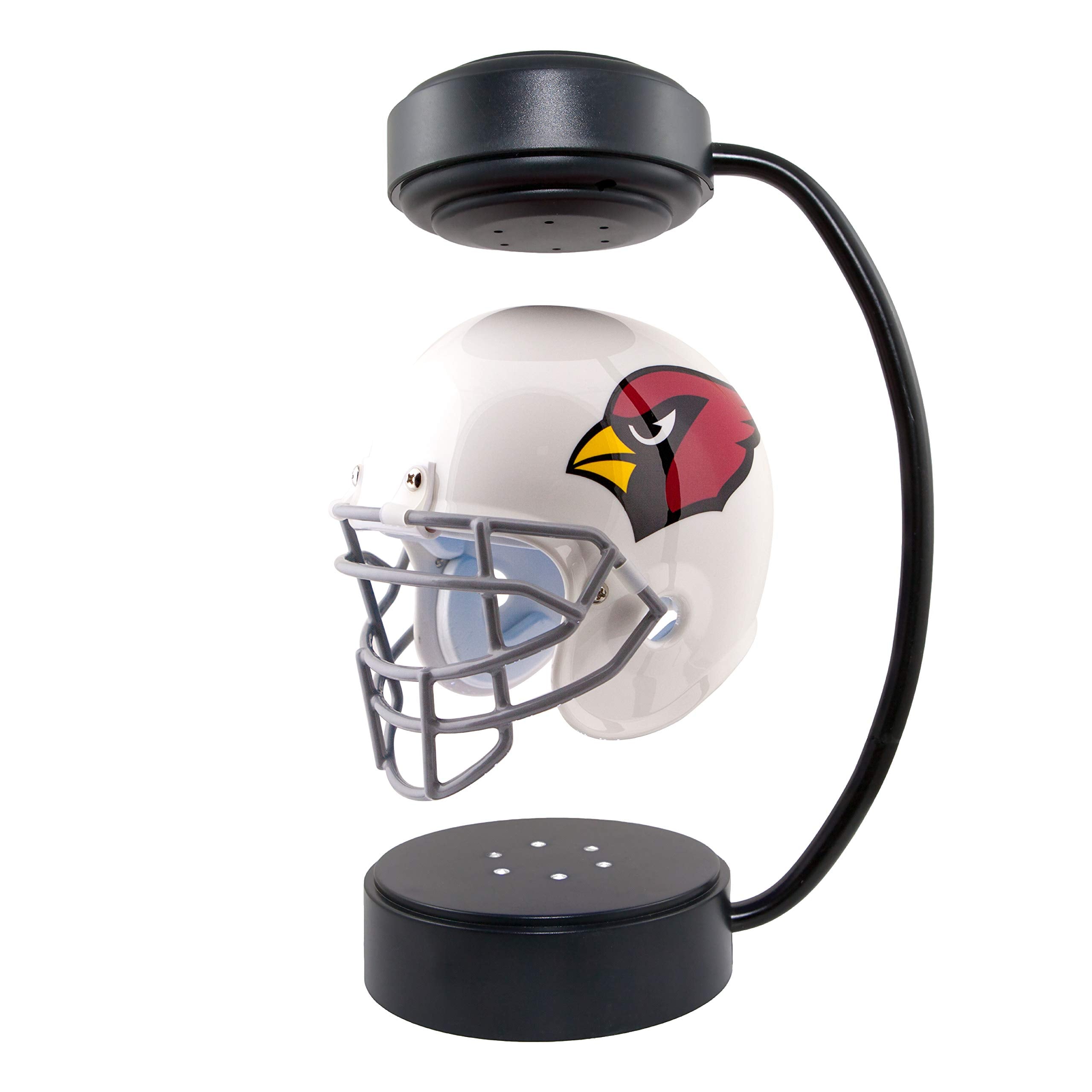 Pegasus Sports Nfl Rotating Levitating Hover Helmet With Led Lighting, Arizona Cardinals
