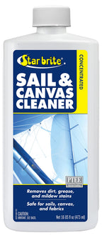 Star Brite Concentrated Sail & Canvas Cleaner - Specially Formulated For All Natural & Synthetic Fabrics - Deep Cleans, Protects