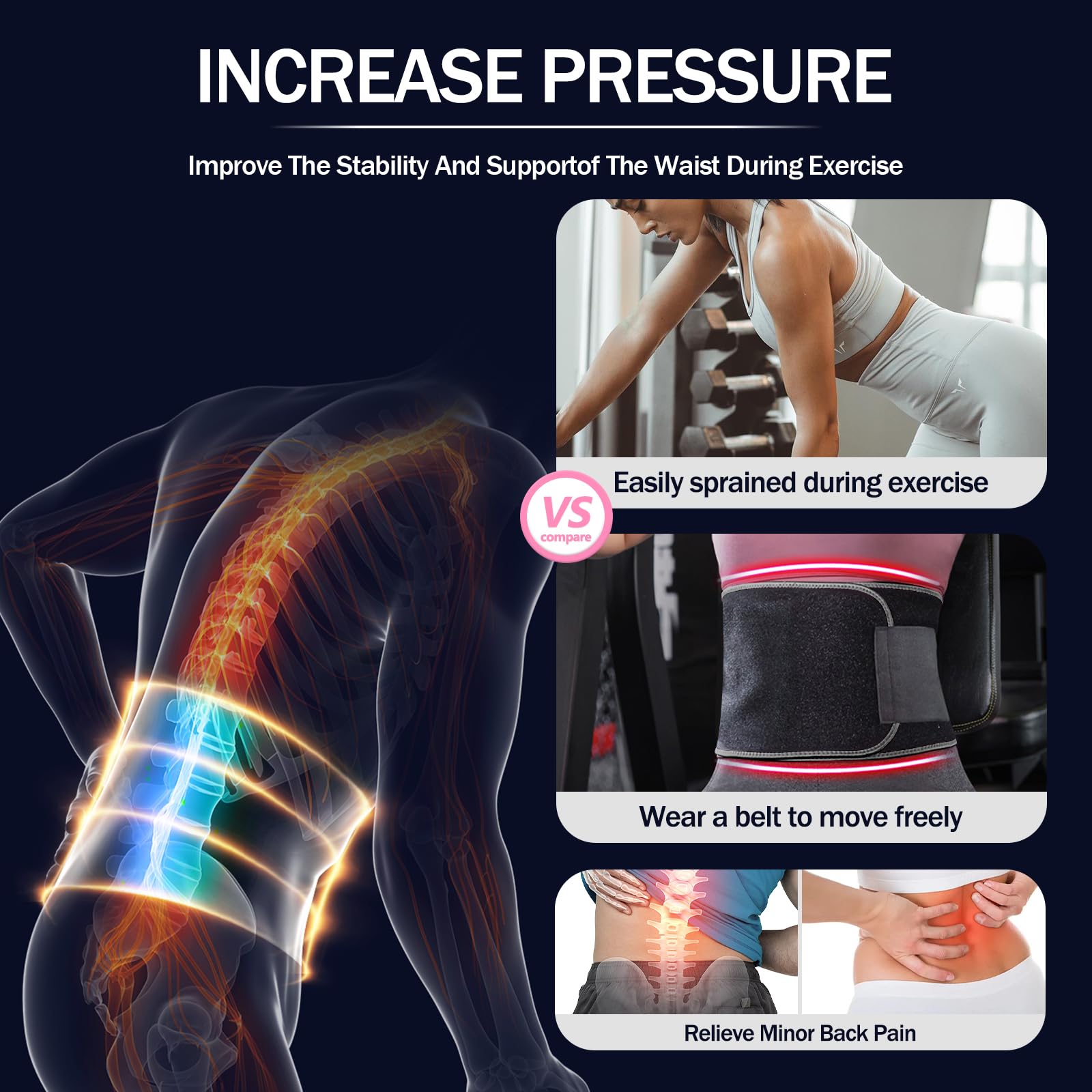 Shanguang Waist Trainer For Women,Sweat Band For Stomach Weighe Loss,Sweat Waist Trimmer Belt,Waist Trainers For Women Belly Fat