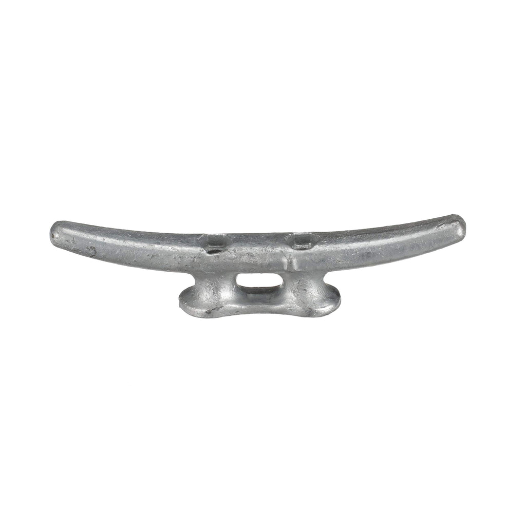 Attwood 12102L3 Cast Iron Cleat - 8 In. Long, 1 1/8 In. Wide, 1 5/8 In. High, Requires Two (2) 3/8-In. Fasteners, Silver