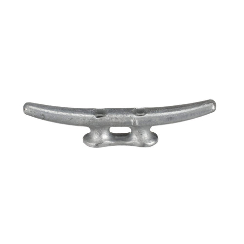 Attwood 12102L3 Cast Iron Cleat - 8 In. Long, 1 1/8 In. Wide, 1 5/8 In. High, Requires Two (2) 3/8-In. Fasteners, Silver