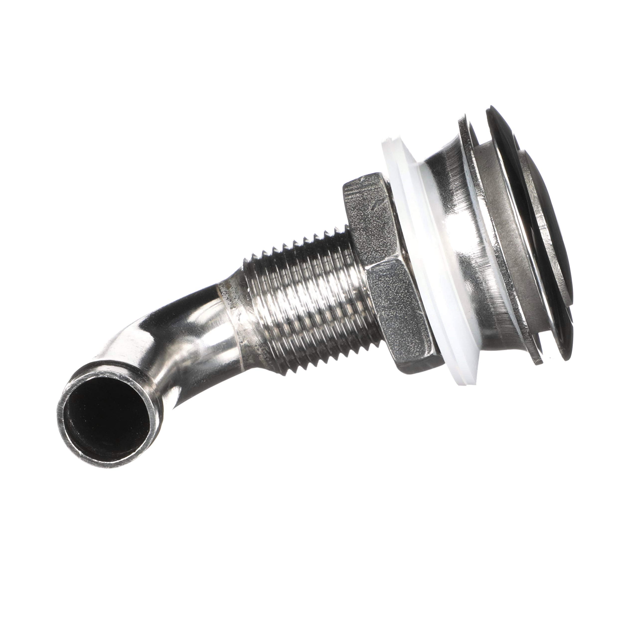 Attwood 90 Degree Flush Mount Fuel Vent 316 Ss