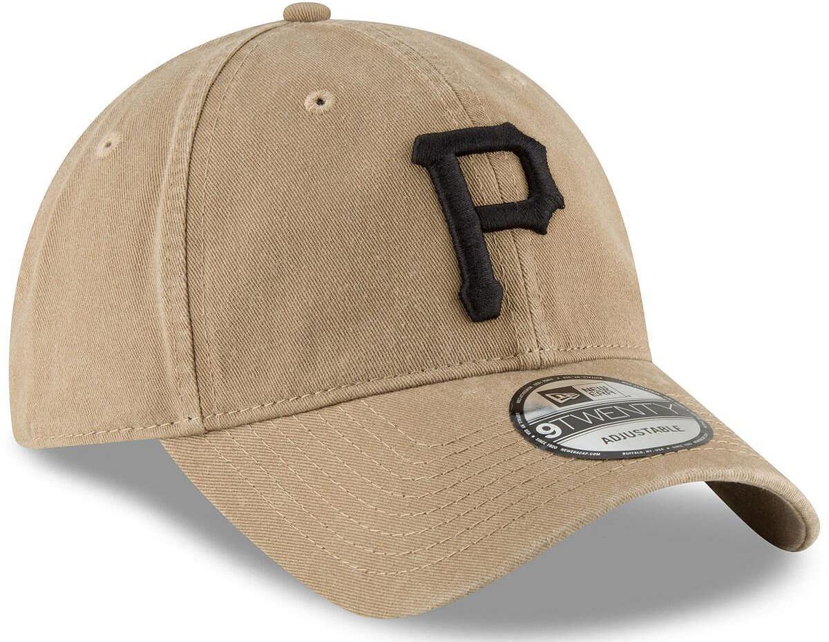 New Era Mlb Khaki Core Classic 9Twenty Adjustable Hat Cap One Size Fits All (Pittsburgh Pirates Khaki)