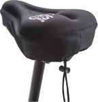Kt-Sports Exercise Bike Seat Cushion Comfort Gel Bike Seat Cover Padded Seat Covers For Bikes With Anti-Slip Design And Drawstri