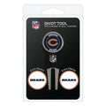 Team Golf Nfl Chicago Bears Divot Tool Pack With 3 Golf Ball Markers Divot Tool With 3 Golf Ball Markers Pack, Markers Are Remov