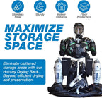 Wet Gear-Hockey Equipment Dryer Rack: Metal Model