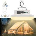 Hanging Camping Tent Light LED Rechargeable Portable Lantern Waterproof Outdoor Camp Lamp with Battery Power for Glamping Indoor