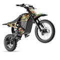 WindoneRide RM7 Electric Dirt Bike for Adults & Teens, 2200W Peak Ebike, 48V 22.5Ah, 37 MPH, 45 Miles, 14/12 Tire Off-Road Elect