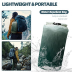 Kawagebo Kamp Outdoor Camping Blanket With Sherpa Lining, Extra Warm Thick Camp Blankets And Puffy Ultralight Soft Poncho Dwr Ca