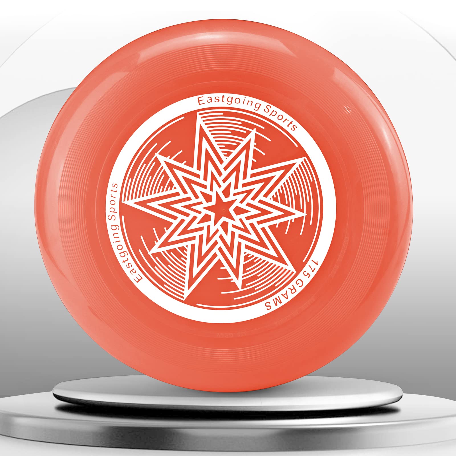 Eastgoing Outdoor Flying Disc 175 Gram, Sport Disc,Loads of UV Colors Available, Team Flying Disc for Beach, Backyard, Park, Cam