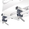 MAGMA Products, T10-680, Dual Extended Horizontal Round Rail Mount, 1 Rails, Multi, One Size