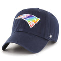 47 Men'S Navy New England Patriots Pride Clean Up Adjustable Hat