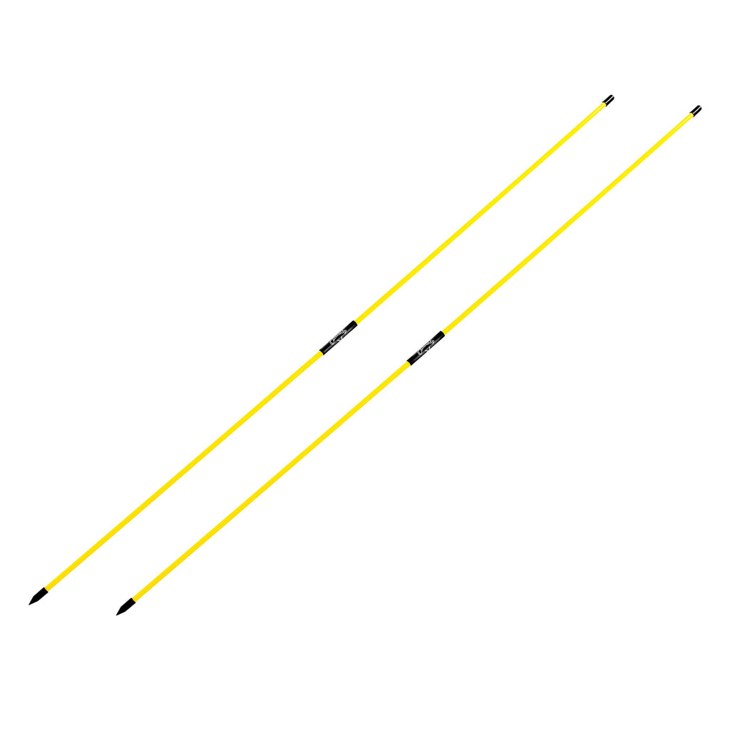 Callaway Alignment Stix, Golf Swing Trainer, Yellow, 48 Inches, (Set Of 2)