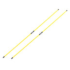 Callaway Alignment Stix, Golf Swing Trainer, Yellow, 48 Inches, (Set Of 2)