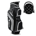 Tangkula Golf Cart Bag with 14 Way Top Dividers, Lightweight Golf Club Cart Bag with 9 Pockets, Cooler Bag, Umbrella Holder, Dua