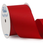 Ribbli Red Grosgrain Ribbon, 2 Inches X Continuous 10 Yards,Use For Bows Diy Hair Accessories,Gift Wrapping,Craft And Sewing