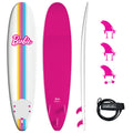 Barbie Signature 8ft Surfboard by Wavestorm | Graphic top Deck with high Density Slick Bottom | for Kids and Adults |Foam Constr