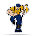 Rico Industries Ncaa Northern Arizona Lumberjacks Mascot Shape Cut Pennant - Home And Living Room D  Cor - Soft Felt Ez To Hang,