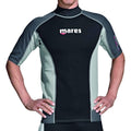 Mares Mens Trilastic ShortSleeve Rash Guard | UPF 50+ Sun Protection Lightweight QuickDry Swim Shirt with Flat Seam Construct