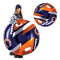 Bigmouth Chicago Bears Nfl Fan Gear Outdoor Toys, Officially Licensed - Inflatble Snow Tube With Handles
