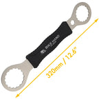 Bike Hand 2 In 1 Bicycle Bottom Bracket Bb Removal Tool Compatible With Shimano Hollowtech Ii And Fsa Mega Evo - 16 Notch 44Mm A