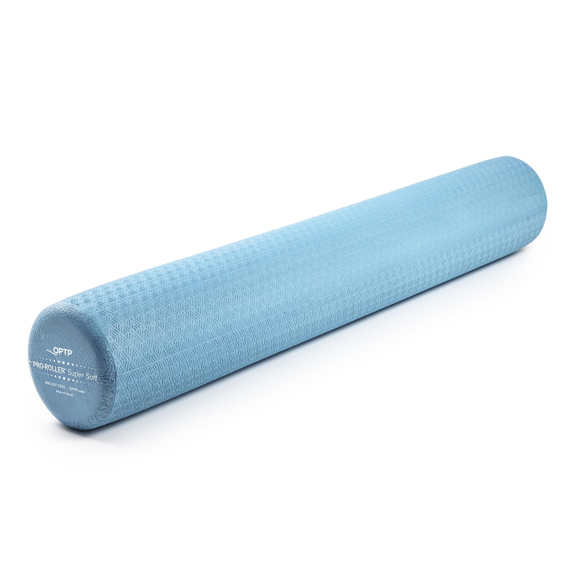 Pro-Roller Super Soft - Optp Foam Roller 36 Inch X 6 Inch - Super Soft Density - Light Blue Low Density Foam Roller For Physical
