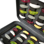 Qievcrme Fly Fishing Flies Kit 40/137Pcs Dry/Wet Flies Assortment Nyphms Popper Streamer For Trout Bass Steelhead Fish+ Fly Box