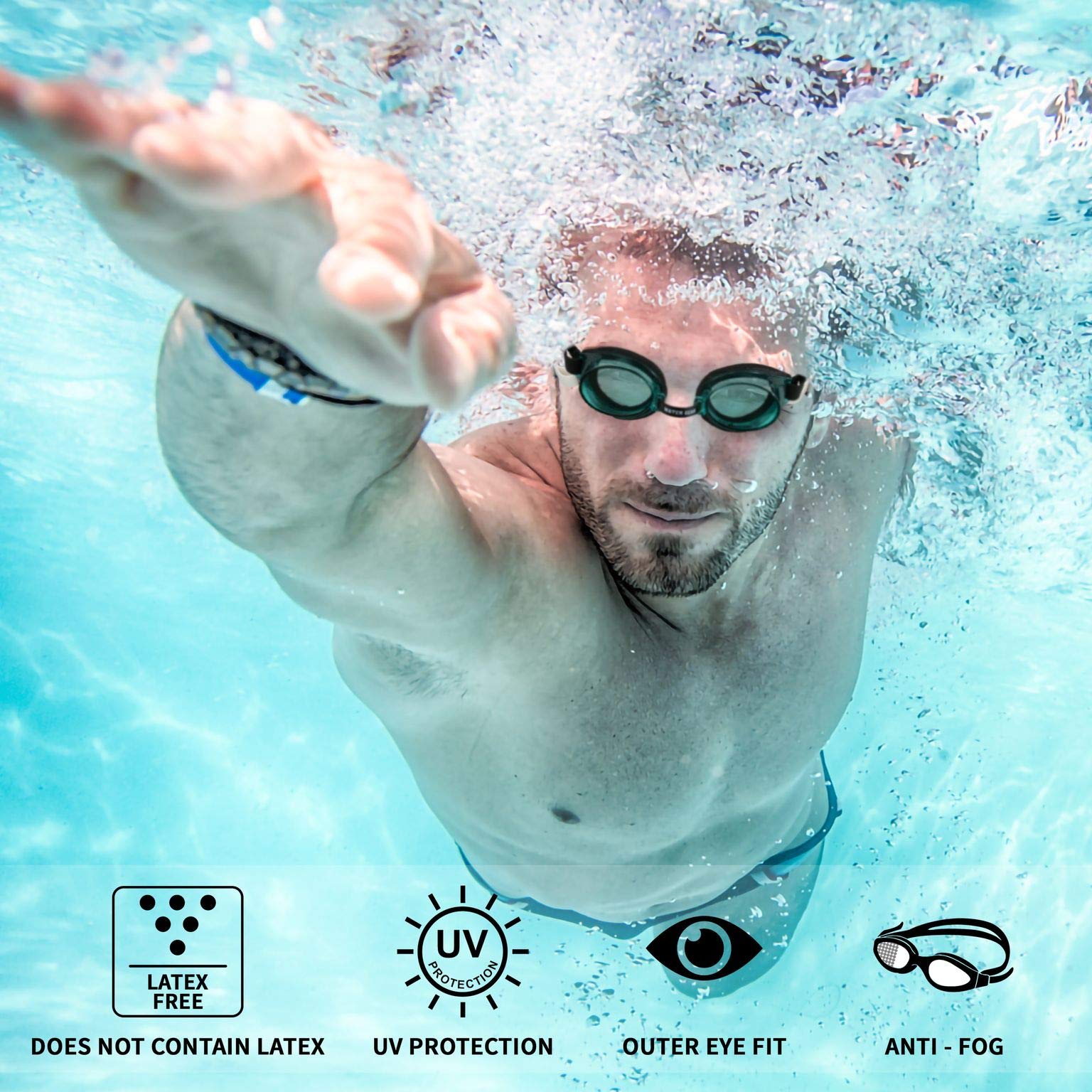 Water Gear Classic Goggle - Pink