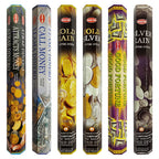 Hem Incense Sticks Variety Pack 29 And Incense Stick Holder Bundle With 6 Money And Good Luck Fragrances