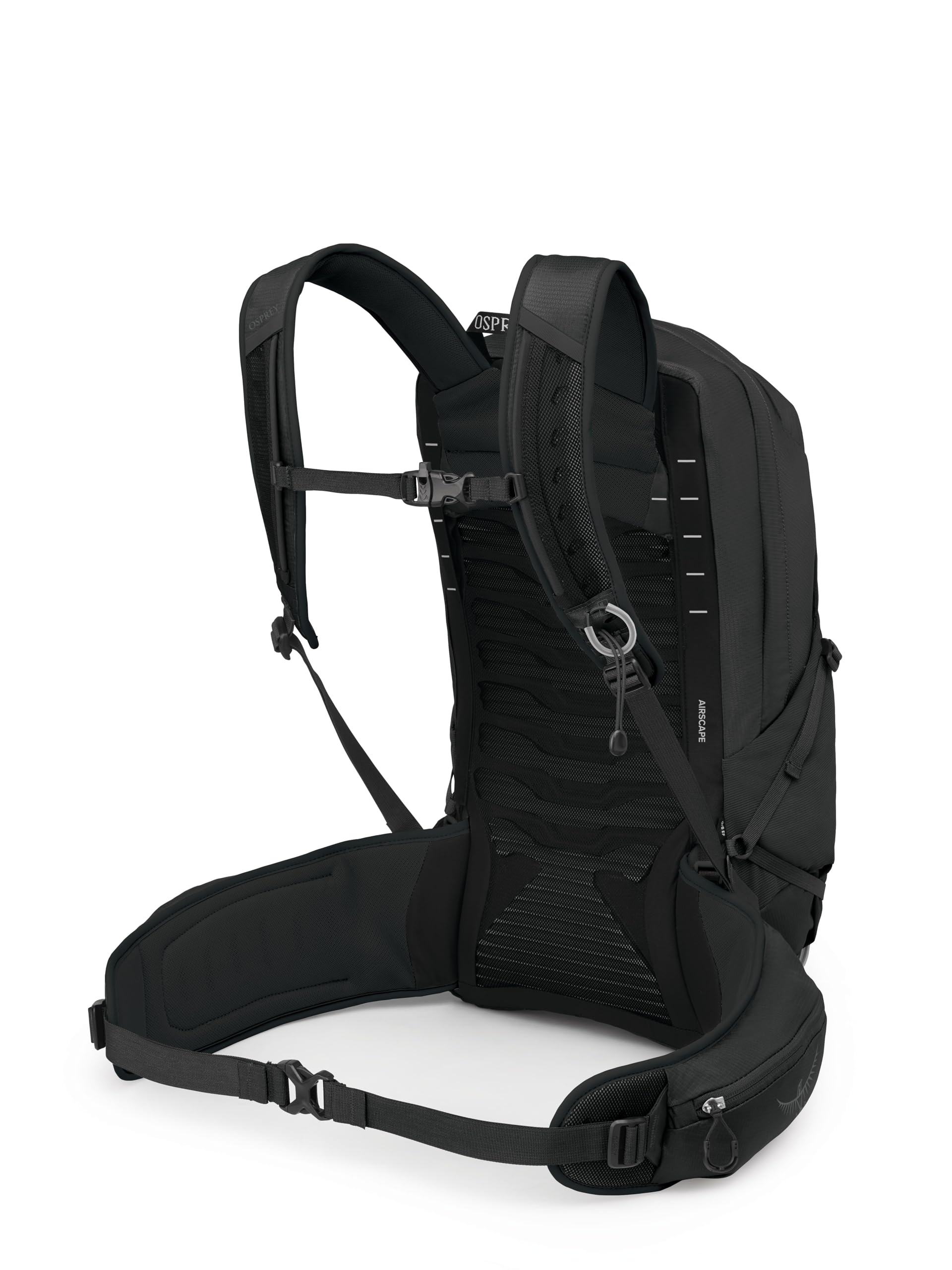 Osprey Talon 22L Mens Lightweight Hiking Backpack - Small Daypack for Travel & Camping, Black/Coal Grey, Extended Fit