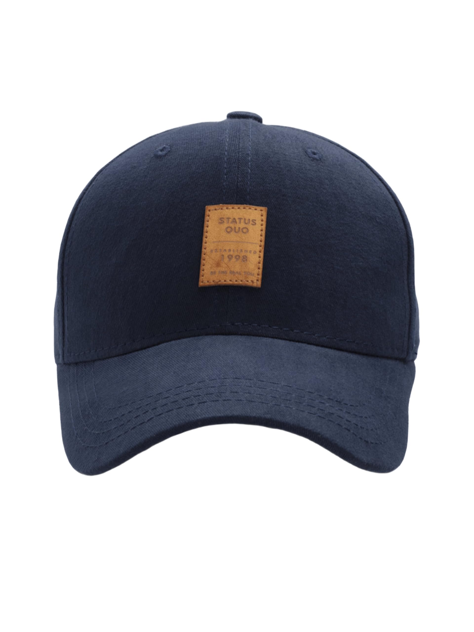 Status Quo MenS Pure Cotton Solid Cap| 100% Cotton | Olive | 44 Cm. Size