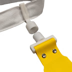 Public Sports Flag Football Belt - 2 Flags - Single (Yellow)