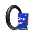 PIVOTRAX 20x4 Fat Bike Inner Tube - 3mm Thick Heavy Duty Butyl Rubber, Schrader Valve Bicycle Tube for Electric Bikes & Fat Tire