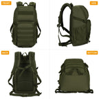 Huntvp Tactical Backpack Military Molle Backpack Hunting Rucksack Gear Assault Pack 25L Wr