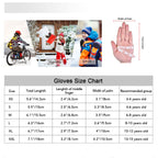 Yukiniya Kids Winter Gloves Back Water Repellent Touchscreen Warm Fleece Anti-Slip For Boys Girls 3-15 Years