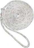 New England Ropes Boating Accessories Dockline 1/2 X 25 Nylon White 60501600025
