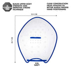 Tyr Catalyst Stroke Training Paddles-Large