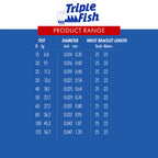 Triple Fish 60 Lb Test Fluorocarbon Leader Fishing Line, Clear, 0.80 Mm/50 Yd