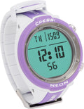 Cressi Neon Watch Computers, White/Lilac