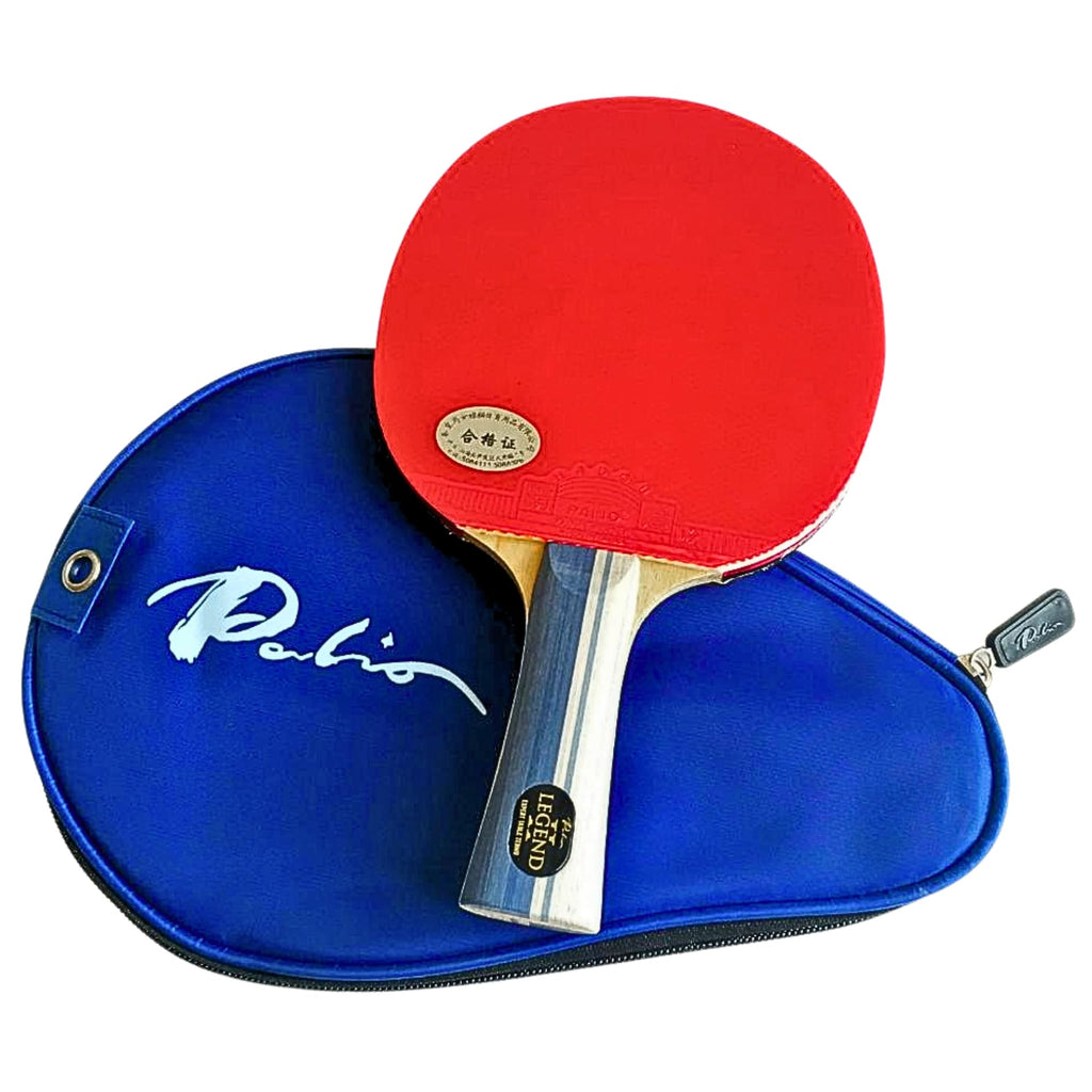Palio Legend 2.0 Table Tennis Racket & Case | Ittf-Approved Advanced Ping Pong Paddle | Maximum Power, Speed & Spin