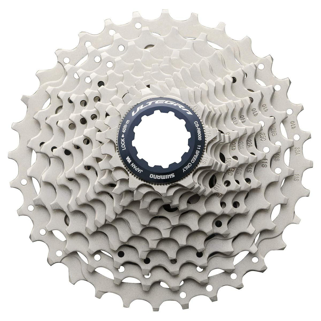Shimano Ultegra Cs-R8000 Cassette 11-Fold Grey Design 11-32T 2018 7 Speed Freewheel