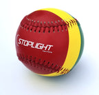 Swingrail (3-Pack) Stoplight Throwing Mechanics Training Baseballs For Teaching Proper Throwing Motion