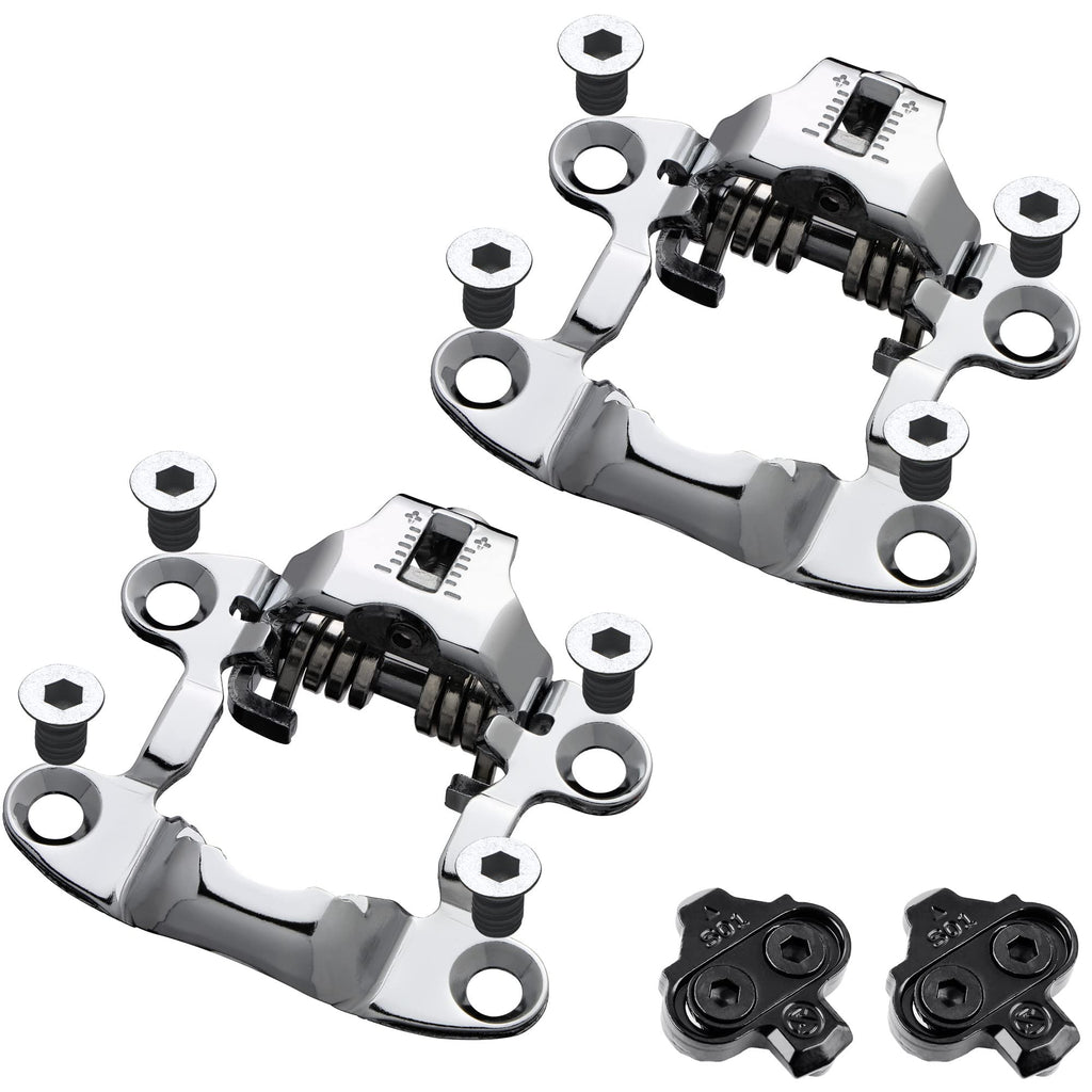 Venzo Convert Peloton Pedals To Dual Function - Compatible With Shimano Spd Adaptor Converter & Look Delta - For Peloton Bike & 