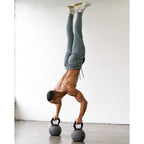 Aeromat Elite Kettlebell Medicine Ball Grey 25 Lbs
