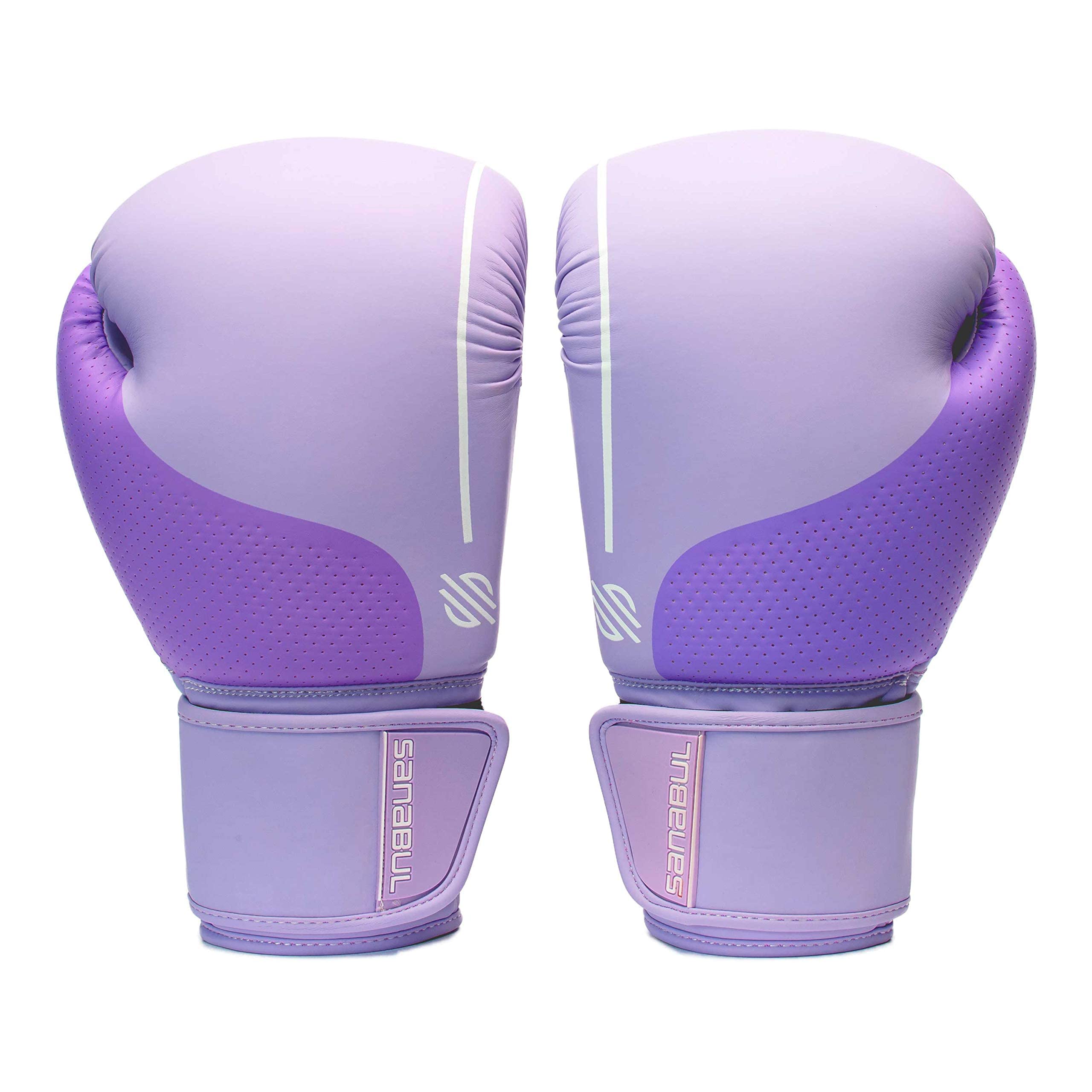 Sanabul Womens Easter Egg Boxing Gloves (Lavender, 8 Oz)