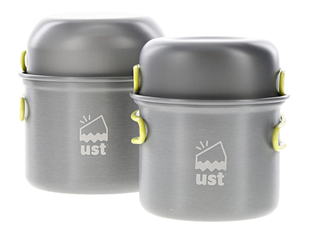 Ustduo Cook Kit With Lightweight, Compact, Bpa Free, Anodized Aluminum Construction For Camping, Hiking, Emergency And Picnics