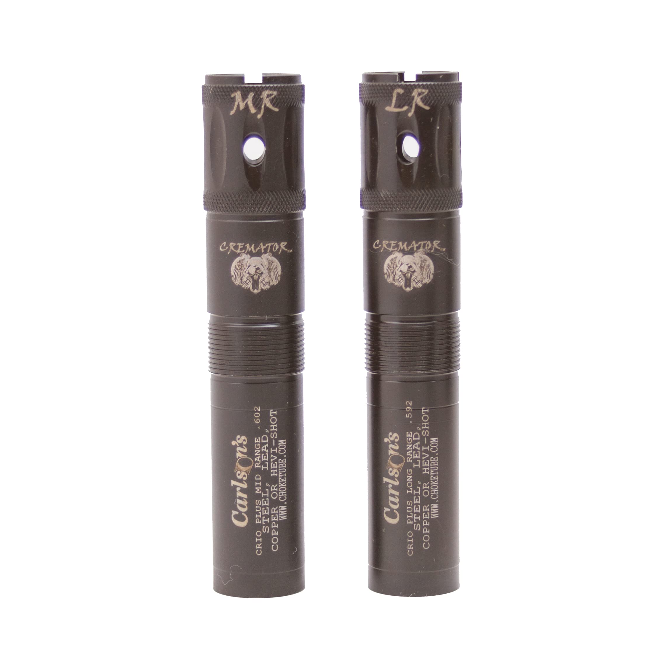 Carlsons Choke Tubes 20 Gauge Compatible For Benelli Crio Plus [ 2 Pack | Mid Range & Long Range ] Blued Steel | Cremator Ported