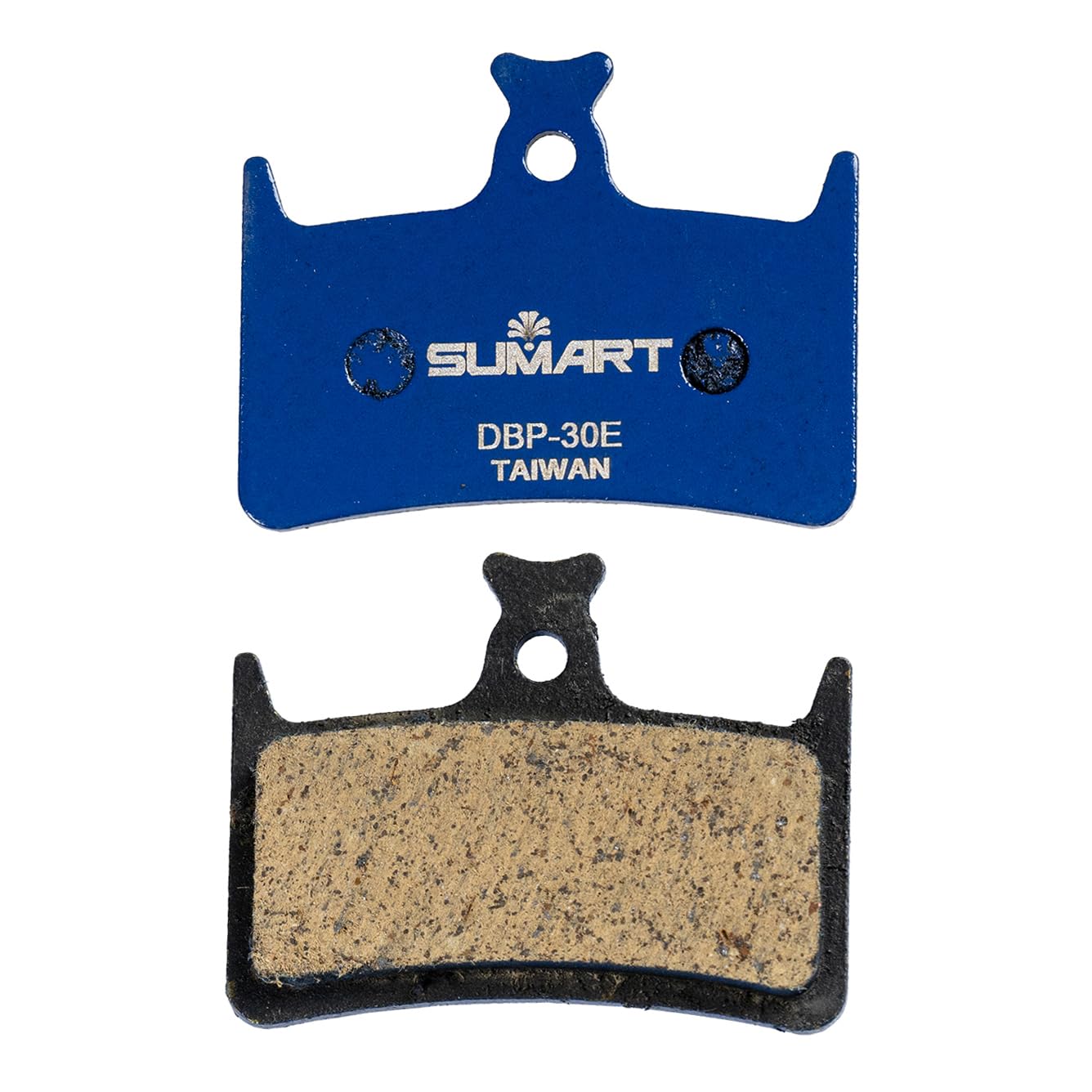 SUMART Disc Brake Pads for Hope Tech 3 E4, Hope Tech 4 E4, Lewis LV4, Lewis LH4, Lewis LHP-S4 & Lewis AE - Semi-Metallic 4-Pisto