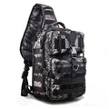 Hopopower Tactical Sling Bag Pack Military Assault Rucksack Shoulder Bag Backpack Chest Pack Handbag Waterproof For Travel Hikin