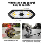 Ruishika E Scooter Turn Signal,Scooter Bike Turn Signal/Blinker/Tail Light With Remote Control Compatible With Xiaomi M365/Pro2/